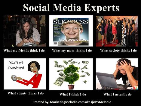 What Social Media Experts Do