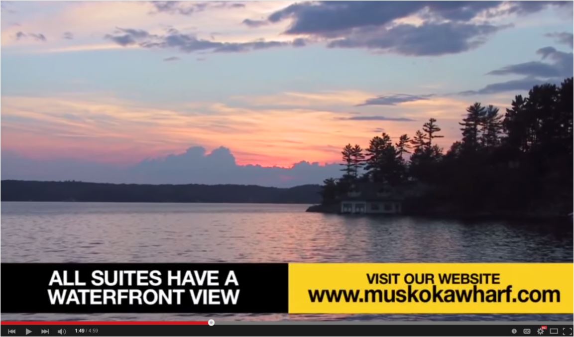 INVEST IN A MUSKOKA WHARF CONDO TODAY!